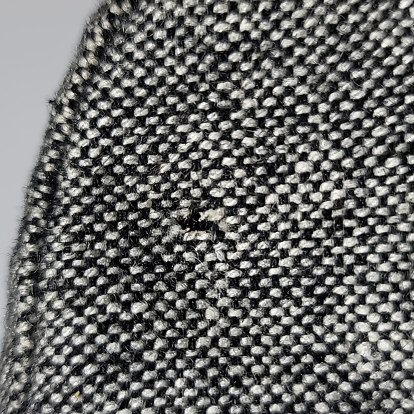 Old Navy bucket style hat black/white tweedy fabric cotton lined Sm-M - Picture 6 of 7